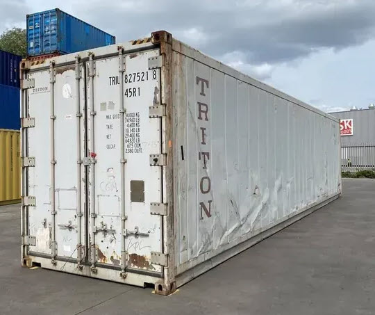 Рефконтейнер 40 футов High Cube — Thermo King, Б/у, класс B — рабочее состояние, агрегат исправен (Новосибирск)