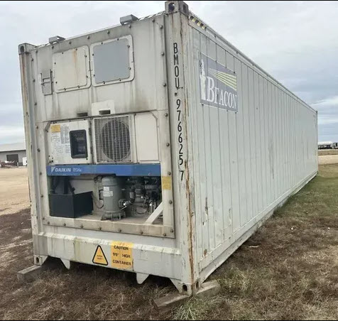 Рефконтейнер 40 футов High Cube — Daikin, Б/у, класс B — рабочее состояние, агрегат исправен (Челябинск)